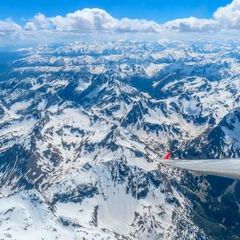 Flugwegposition um 13:11:59: Aufgenommen in der Nähe von Gemeinde Untertauern, Österreich in 3553 Meter
